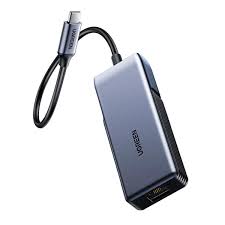 Bộ chuyển đổi USB type C 3.1 sang 5G Lan Card màu ghi xám CM312 Ugreen 70604